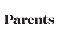 The image shows the word "Parents" in bold, uppercase font on a black background.