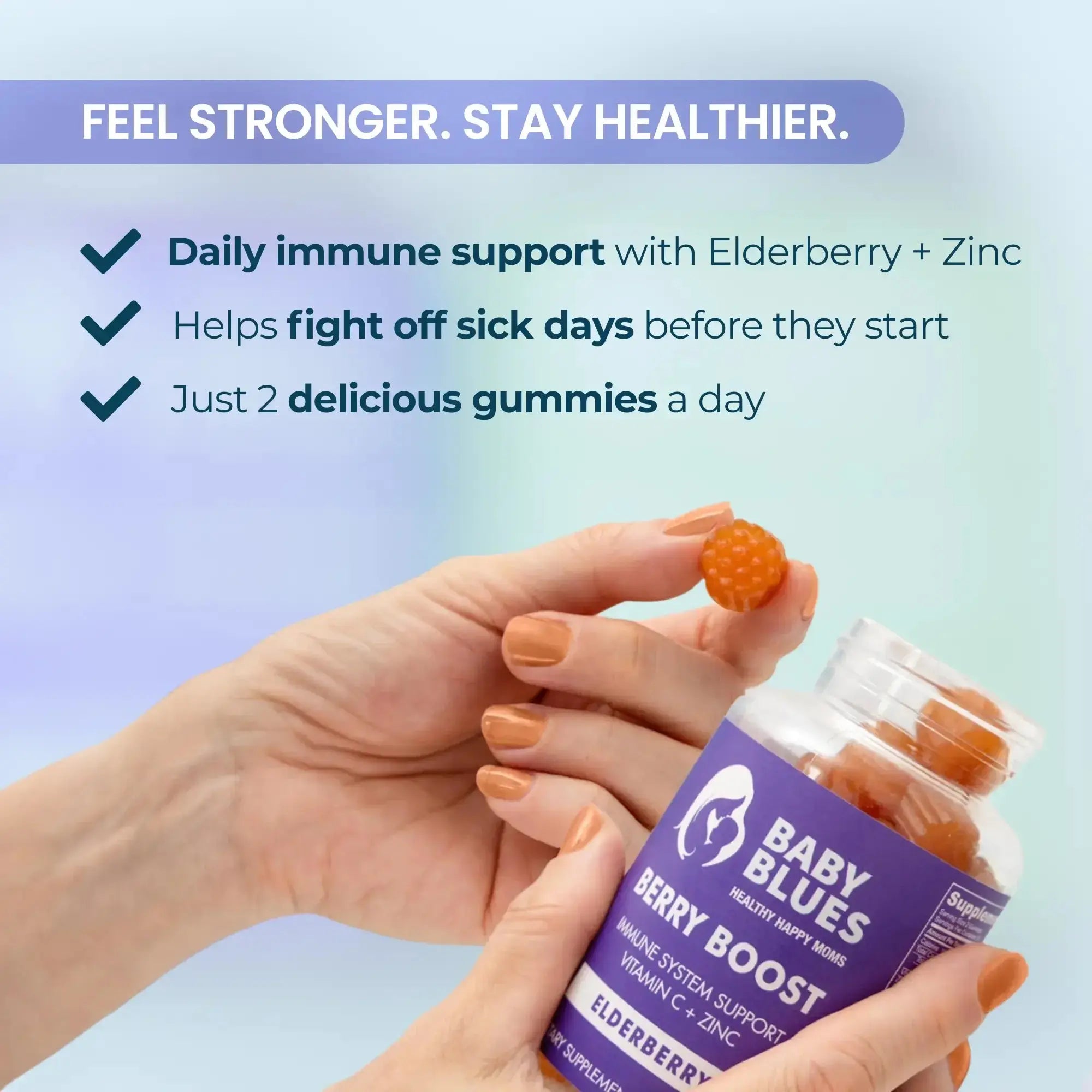 Elderberry Gummies Baby Blues