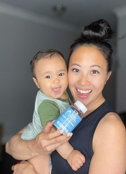 Postpartum Hair Vitamins - 3 Month Supply Baby Blues