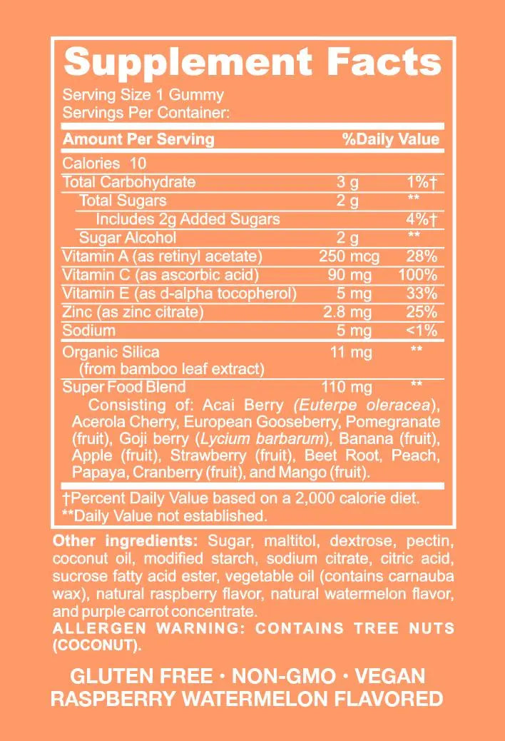 Superfood Nutrition Facts