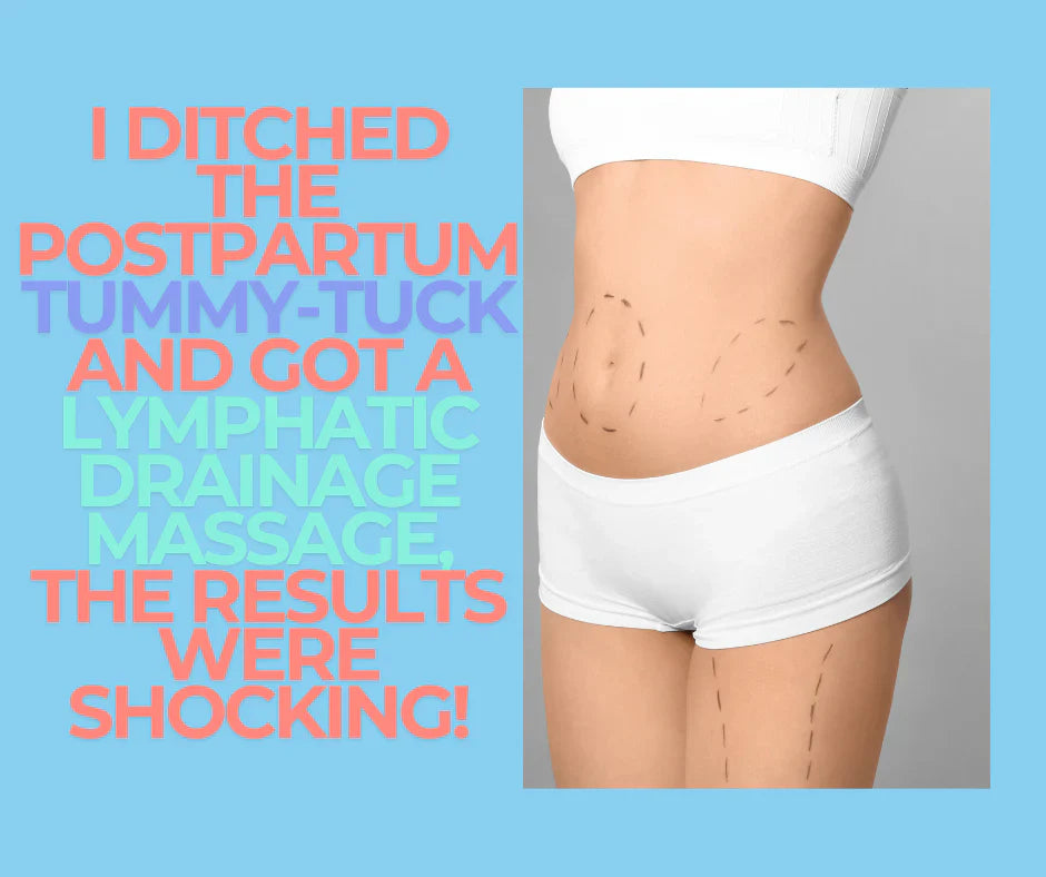 I Ditched The Postpartum Tummy-Tuck And Got A Lymphatic Drainage Massage, The Results Were Shocking
