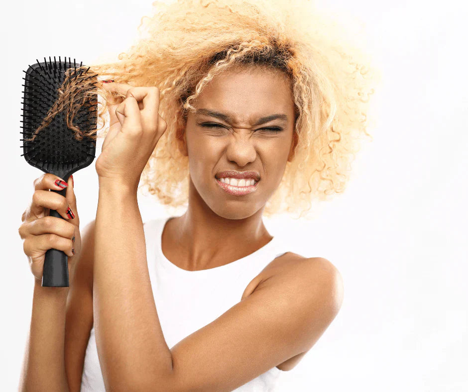 Knotted hair after pregnancy