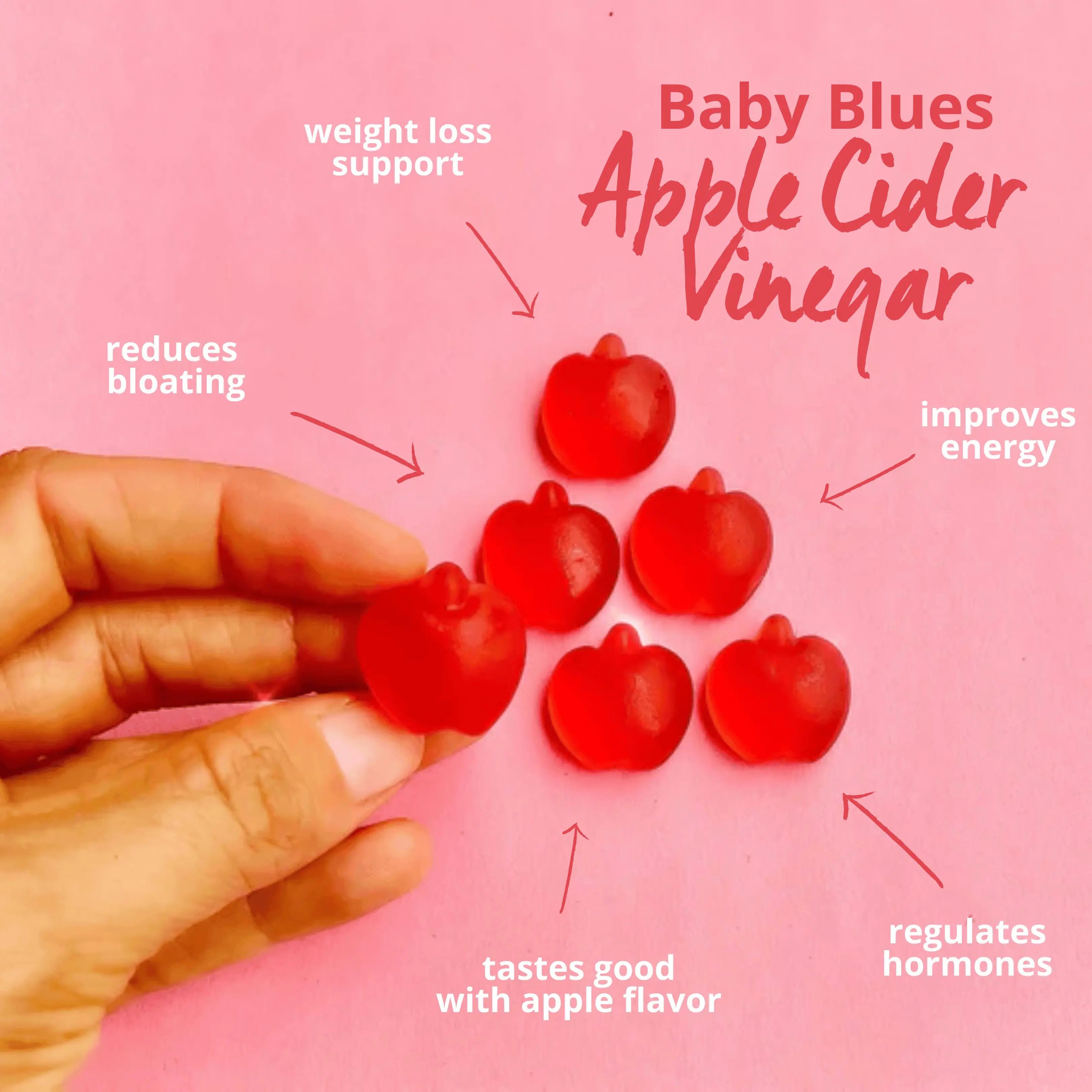 Apple Cider Vinegar Gummies Baby Blues