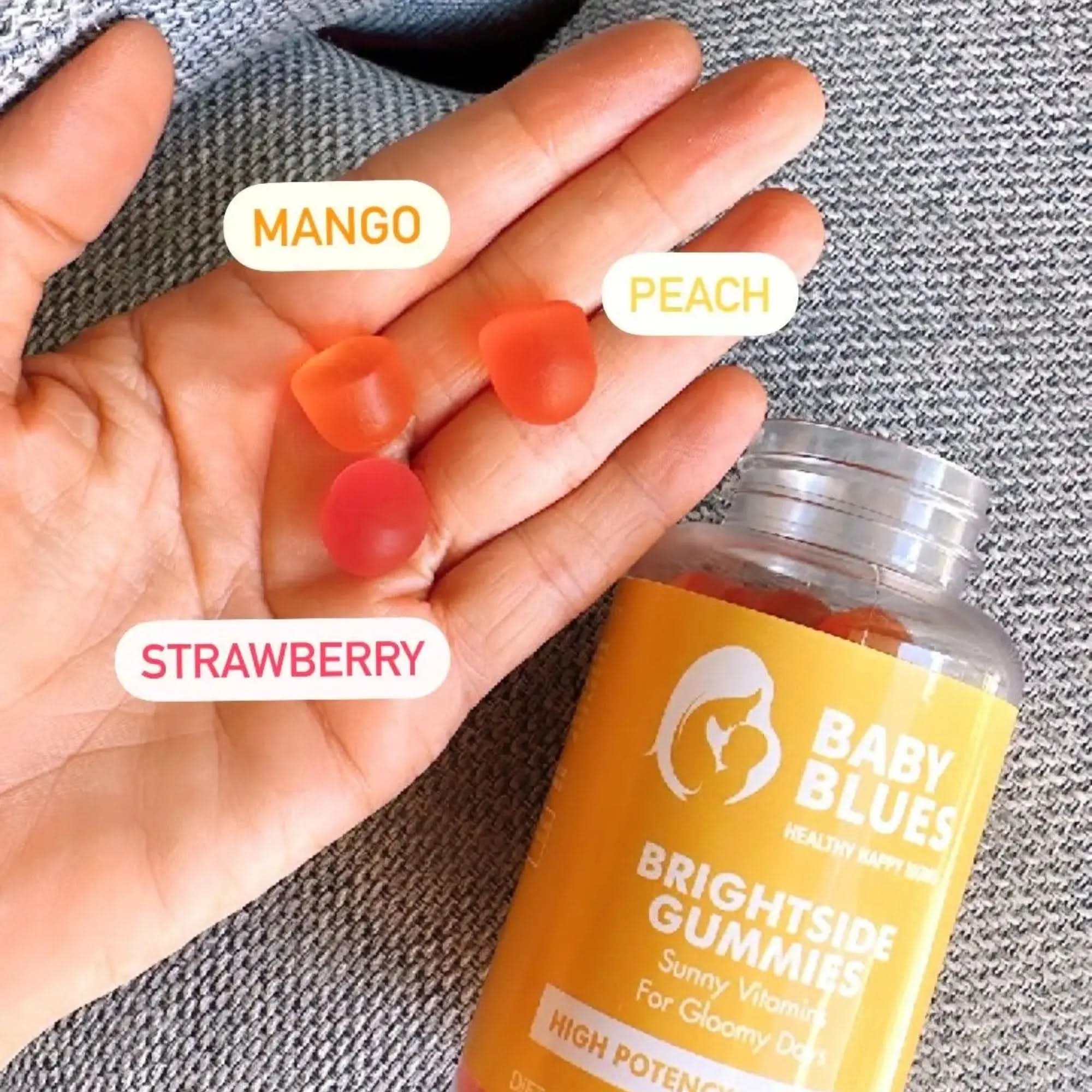 Brightside Vitamin D3 Gummies Baby-Blues