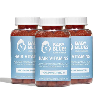 Postpartum Hair Vitamins - 3 Month Supply Baby Blues