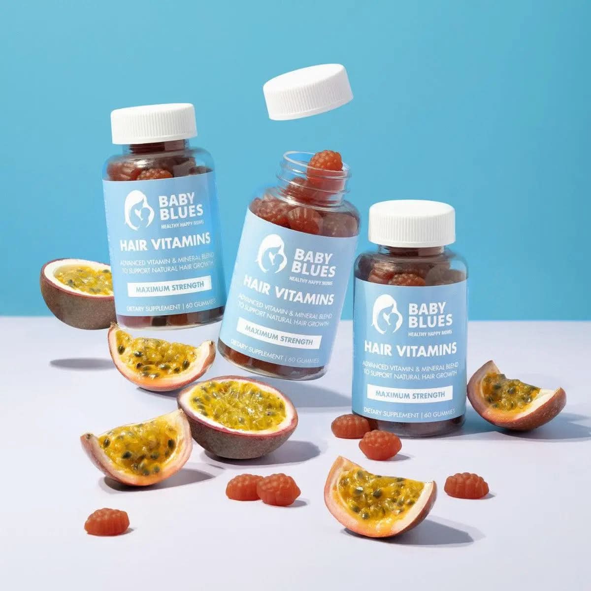 Postpartum Hair Vitamins Supply Baby Blues