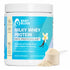Baby Blues Milky Whey Protein tub with ProHydrolase, natural vanilla