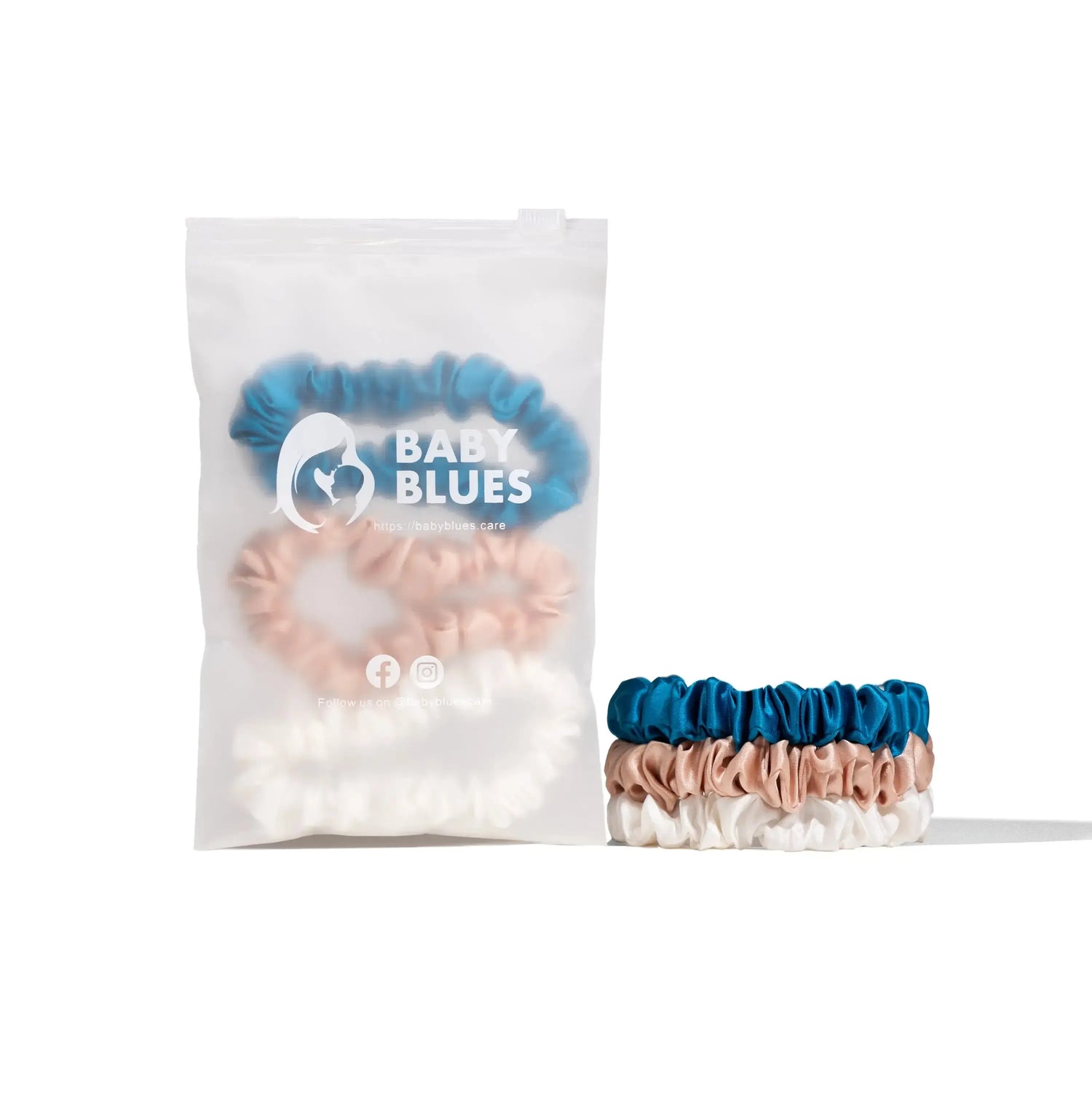silk scrunchies for thin hair