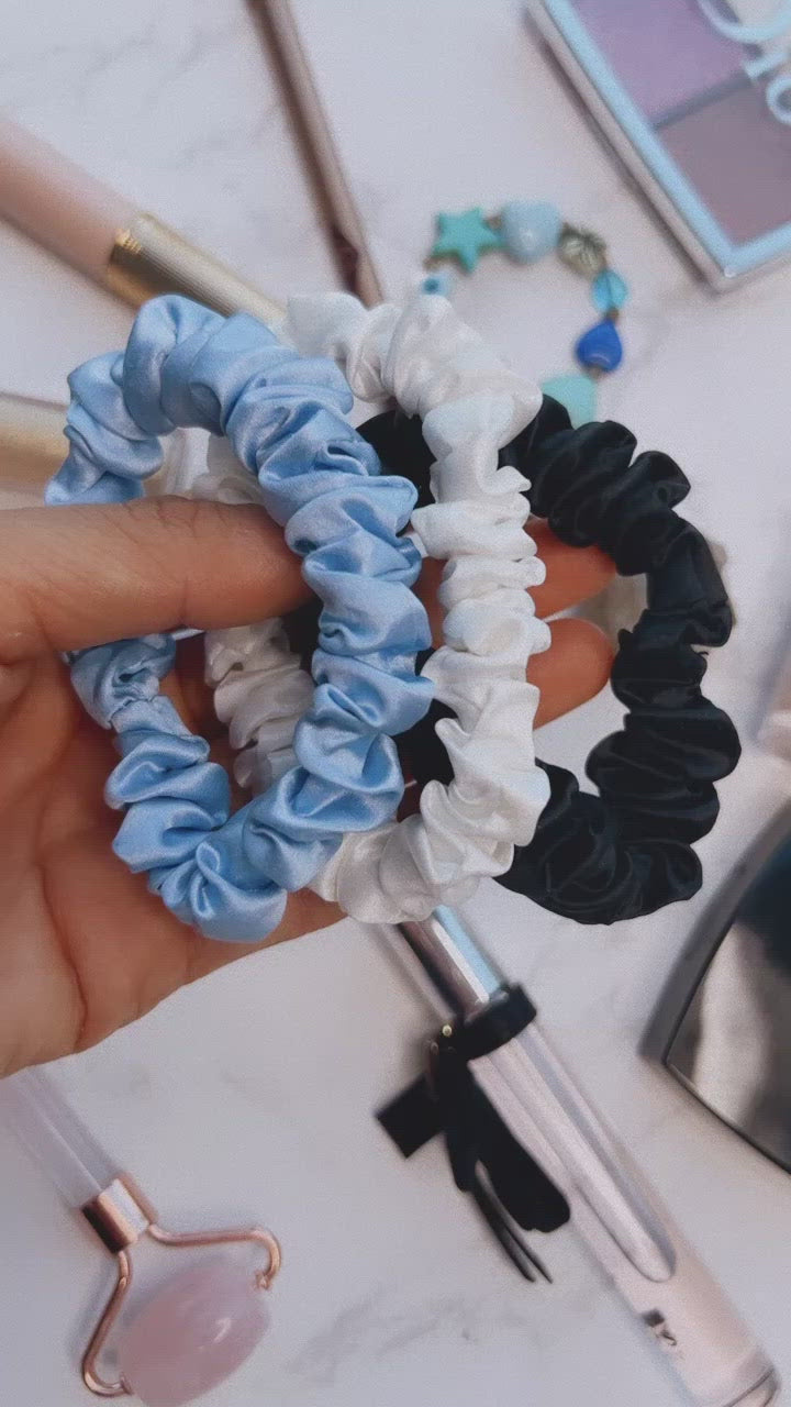 are silk scrunchies good for your hair